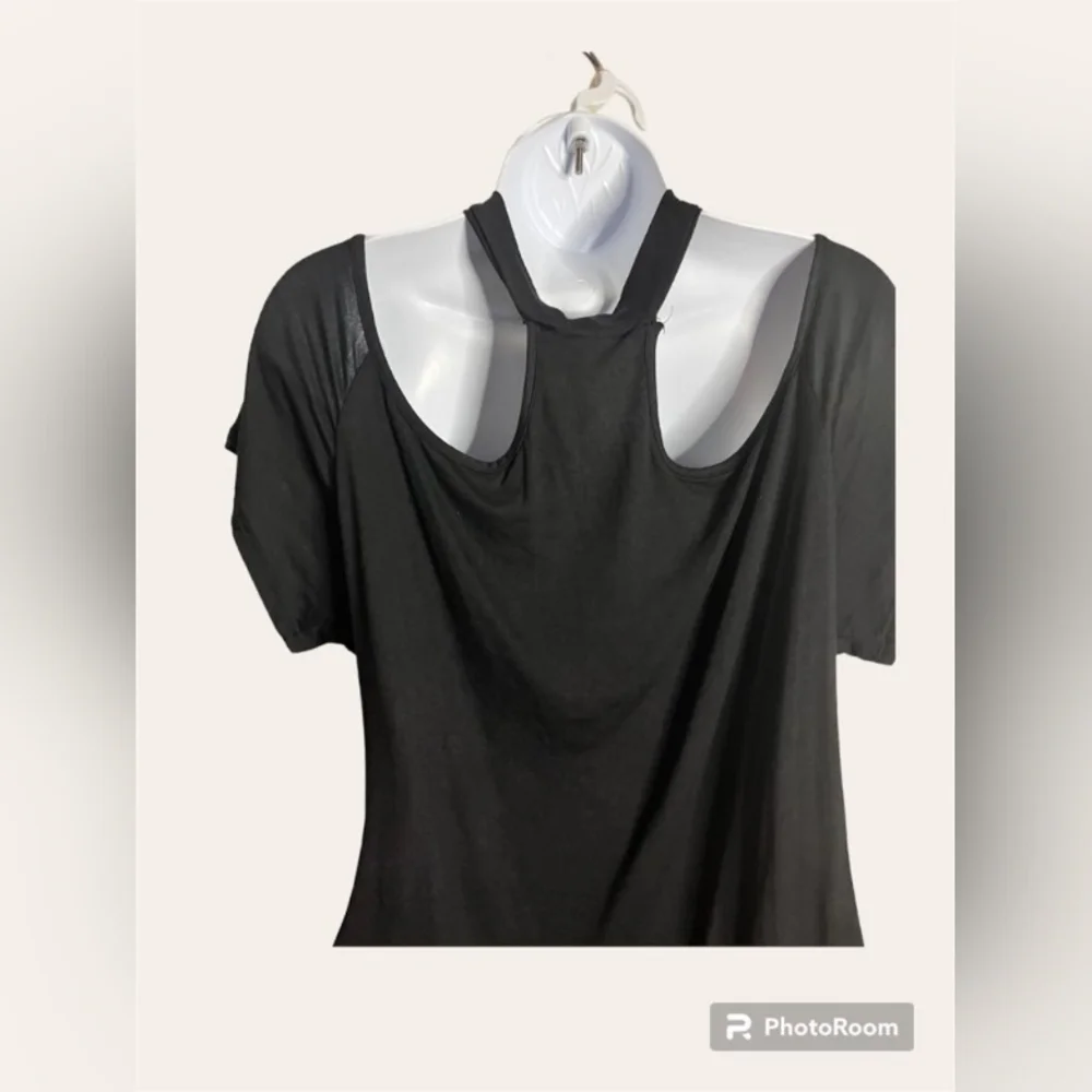 Black Ashley Stewart Choker Bodysuit - Picture 6 of 6